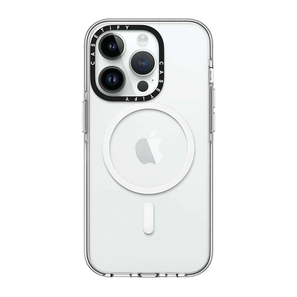 Amazon.com: CASETiFY Clear iPhone 14 Pro Case [Not Yellowing / 6.6