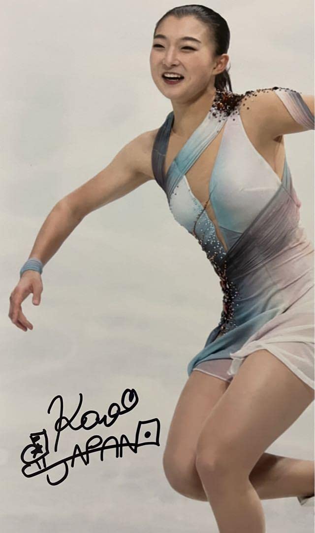 Amazon.co.jp: 正規品 直筆サイン付き写真 坂本花織 女子フィギュア