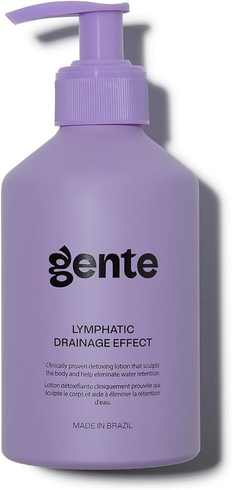 Amazon.com : GENTE BEAUTY Lymphatic Drainage Lotion - Detox
