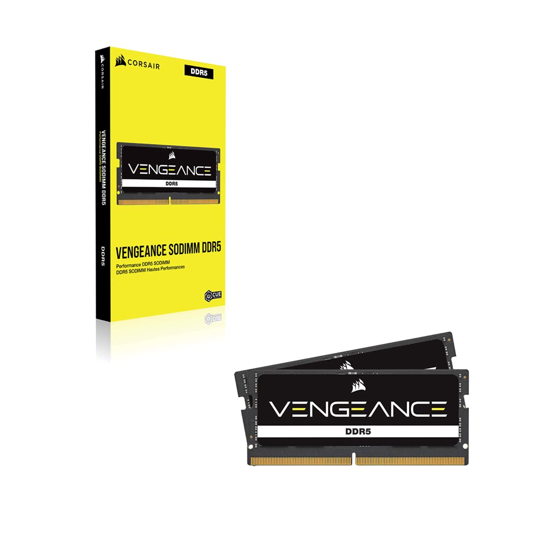 Memória SODIMM 32GB (2x16GB) DDR5 4800MHz Corsair Vengeance - para