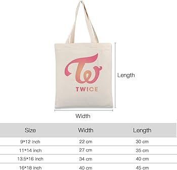 Amazon.co.jp: キャンバストートバッグ 帆布 Twice トゥワイス