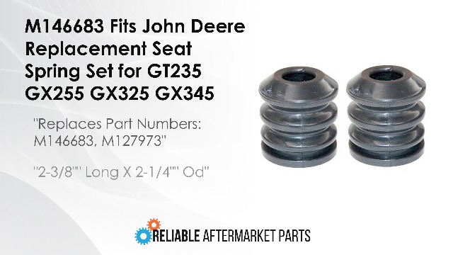 Amazon.com: M146683 Fits John Deere Replacement Seat Spring Set