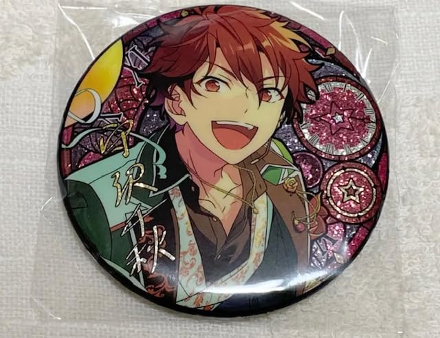 あんスタ 誓約缶バッジ 痛バ 千秋 あんスタ 痛バ 守沢千秋 - メルカリ