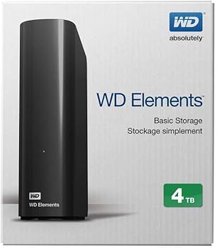Amazon.com: Wd Elements Black 4tb EU-Plug USB 3.0/2.0 3.5in