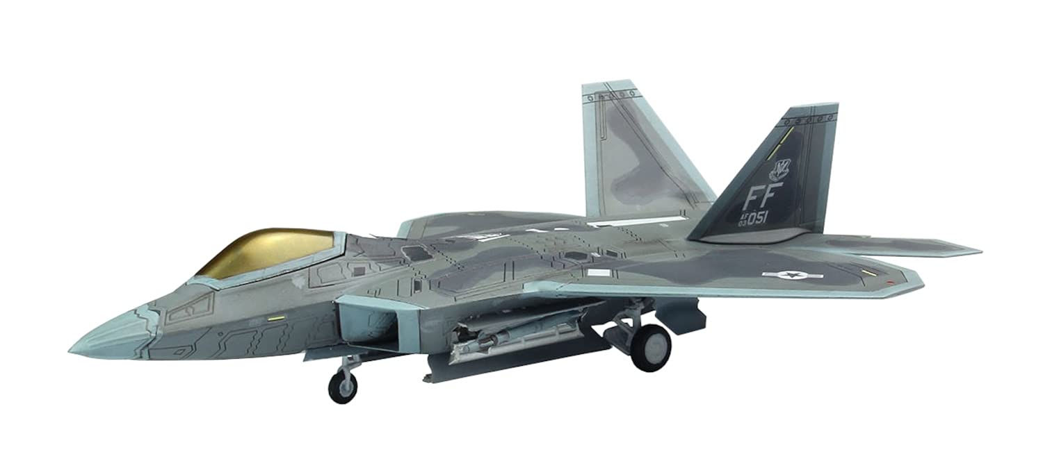 Amazon | プラッツ 1/144 アメリカ空軍 戦闘機 F-22A ラプター 嘉手納