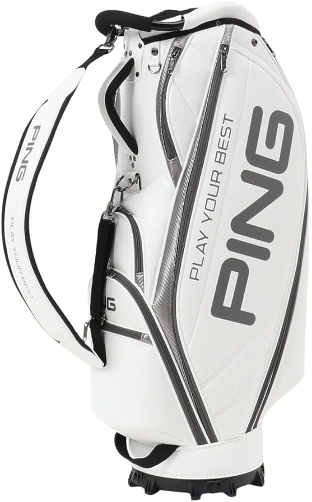 Amazon | ソフトPU メンズキャディバッグ CB-U2502 38298 2025 | Ping