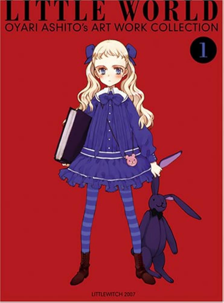 Amazon.com: 大槍葦人自選画集 LITTLE WORLD (再販)【書籍