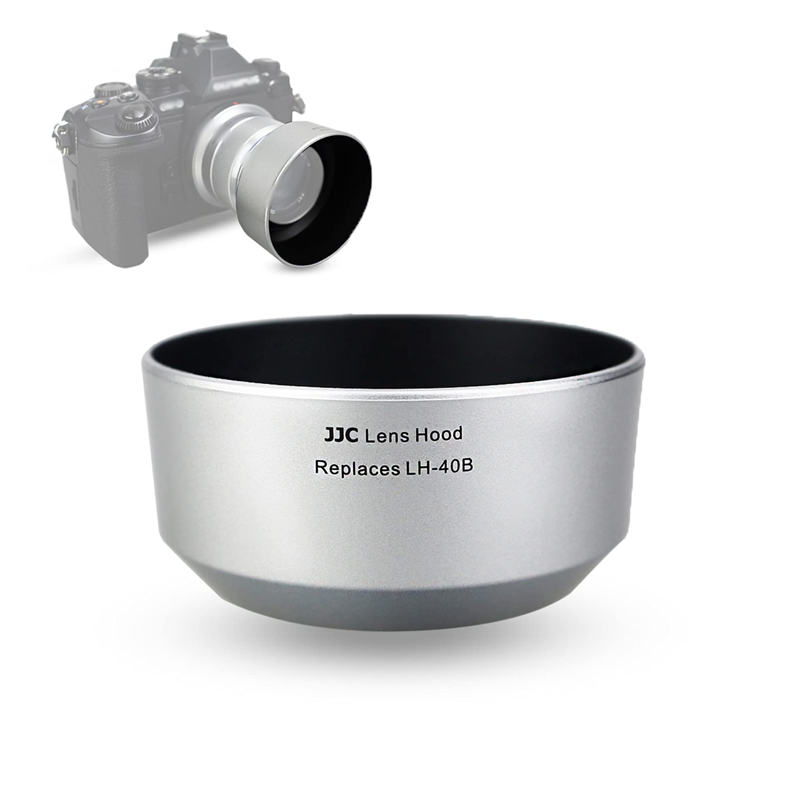 Amazon | JJC Olympus LH-40B 互換 レンズフード Olympus M.ZUIKO