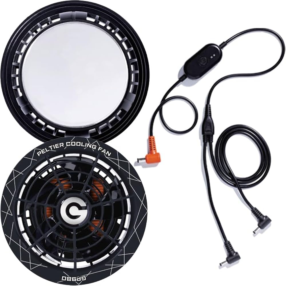 Amazon.co.jp: 長信ジャパン 空調服用 ペルチェ ファン 一体型（28V