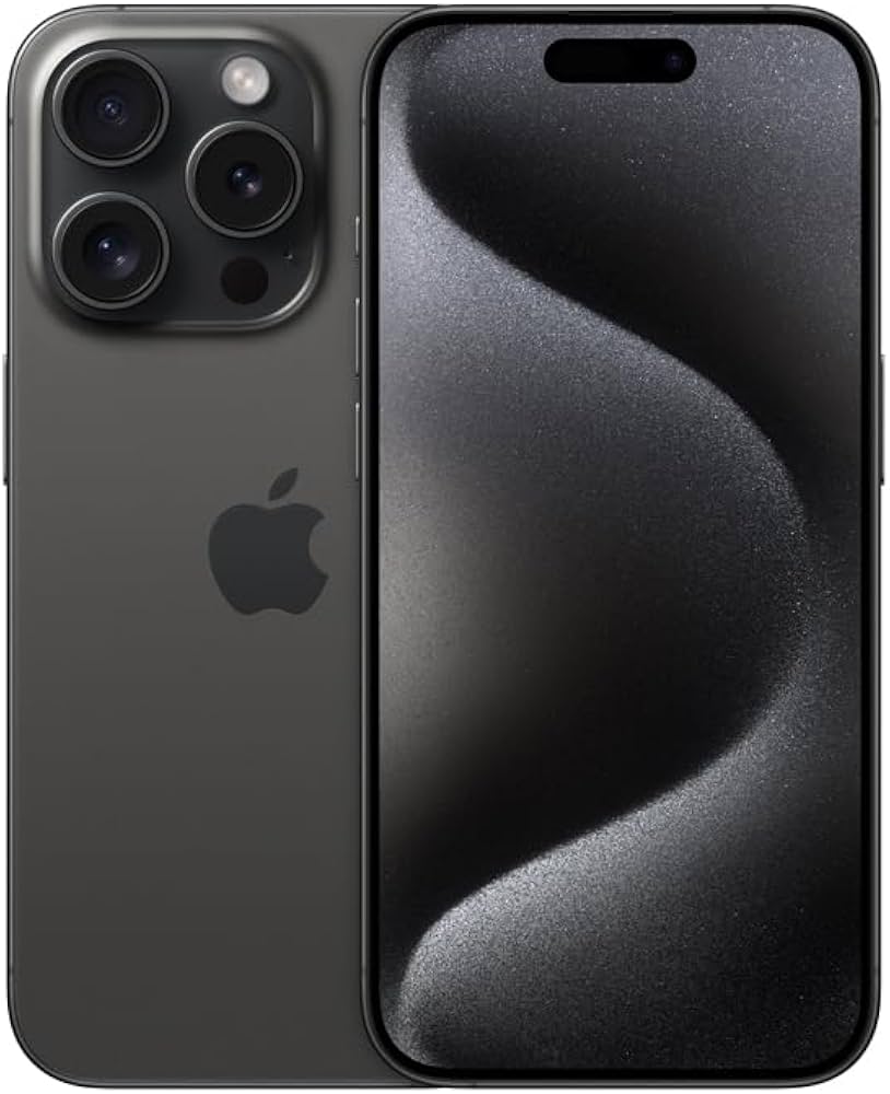 Apple iPhone 15 Pro (128 GB) — Titânio preto | Amazon.com.br