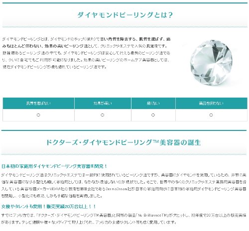 Amazon.co.jp: ドクターズ・ダイヤモンドピーリング本体セット