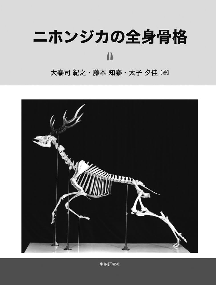ニホンジカの全身骨格 | 大泰司 紀之, 藤本 知泰, 太子 夕佳 |本