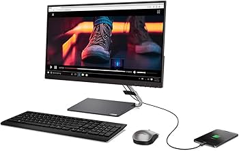 Lenovo Q24h-10 23.8-inch QHD (2560 x 1440) USB-C LCD Monitor, LED