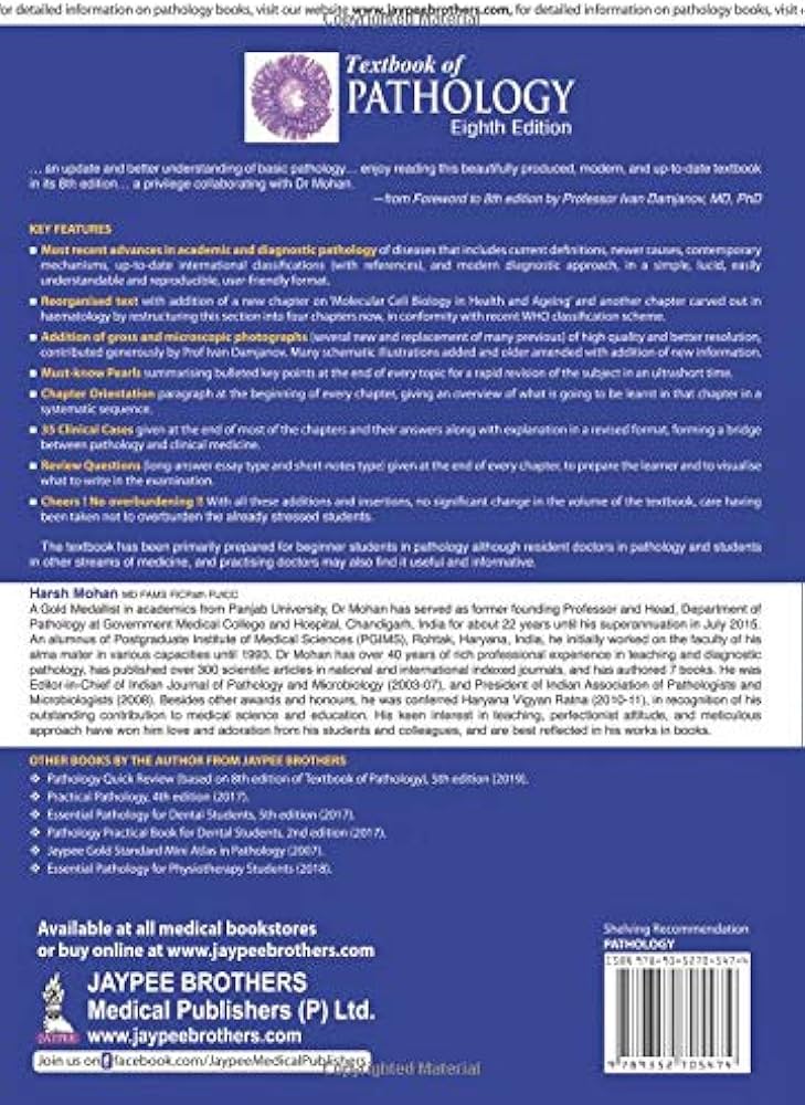 Textbook of Pathology - 8th Edition + Pathology Quick Review