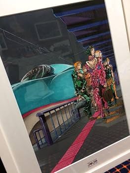 Amazon.co.jp: ジョジョ 複製原画 第5部 ブチャラティチーム 荒木