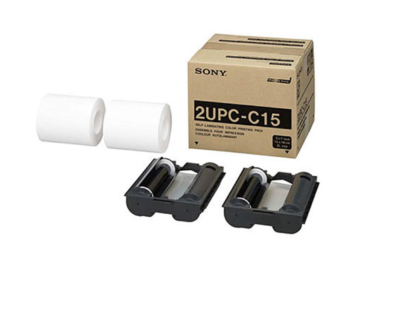 Amazon.co.jp: 2UPC-C15 プリントパック Sony SnapLabフォトプリンター