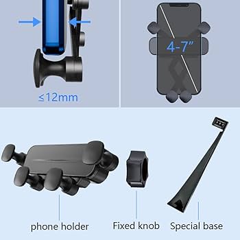 Amazon.com: LUNQIN Car Phone Holder for BMW 5 Series 2024 2025