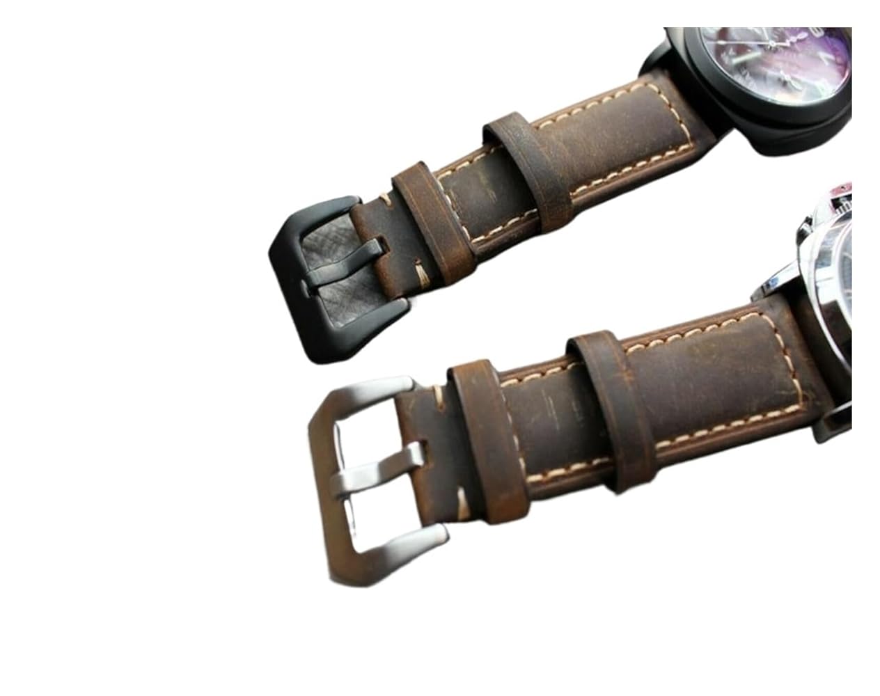 パネライ カーフレザー ブラウン アッソルタメンテ よーバックル