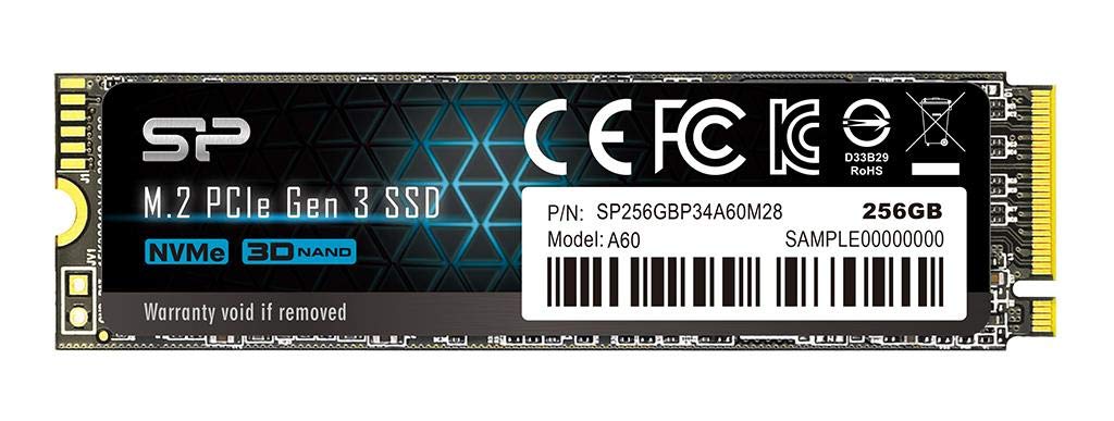 Amazon | シリコンパワー SSD 256GB 3D NAND M.2 2280 PCIe3.0×4 NVMe1