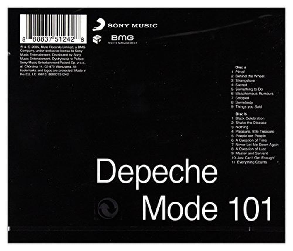 ミュージック DEPECHE MODE 101 Live in Pasadena LD 101 (Live