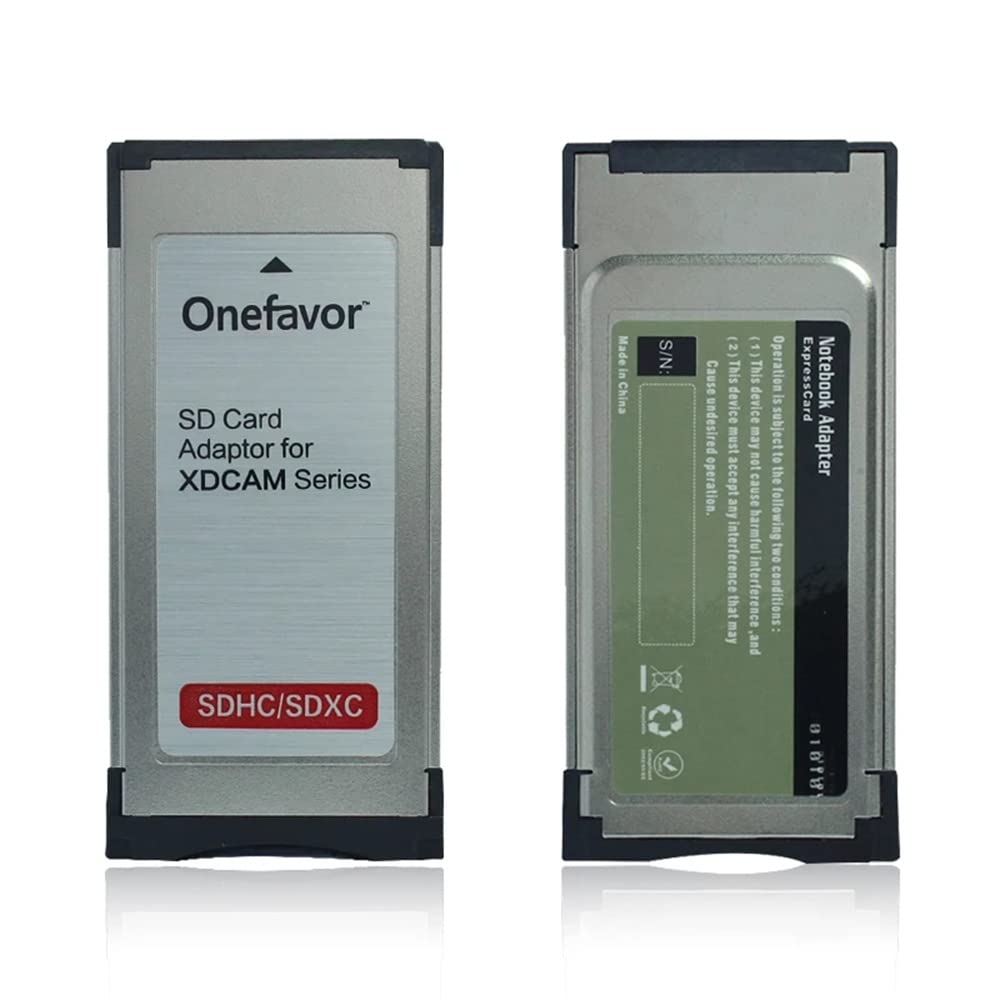 Amazon.com: onefavor SXS Card Adapter for Sony SXS-1 EX1R EX280 SD