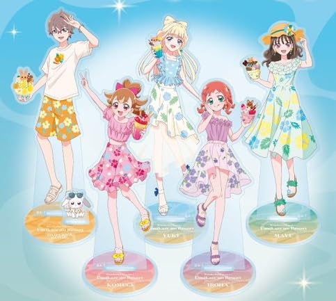 Amazon.co.jp: わんだふるぷりきゅあ！ 海風のリゾート アクリル