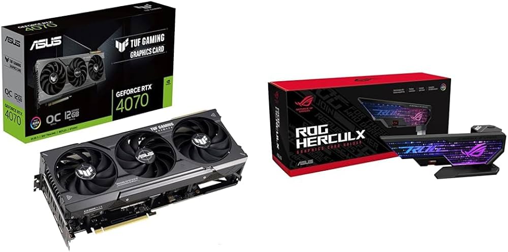 Amazon | TUF-RTX4070-O12G-GAMING+VGAホルダーセット | ASUS