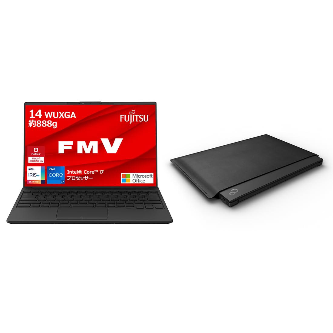 Amazon.co.jp: 【ノートPC＋PCケースセット販売】 富士通 ノート