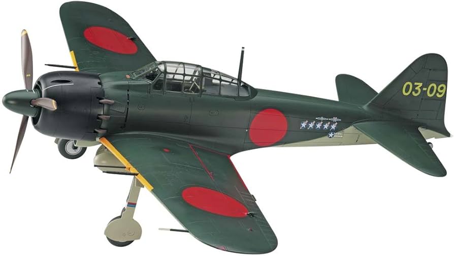 Amazon | ハセガワ 1/32 日本海軍 三菱 A6M5c 零式艦上戦闘機 52型 丙