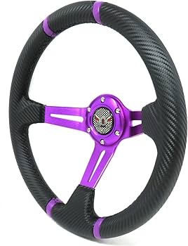Amazon | アルティード(ALTEED) スポーツステアリング 350φ パープル