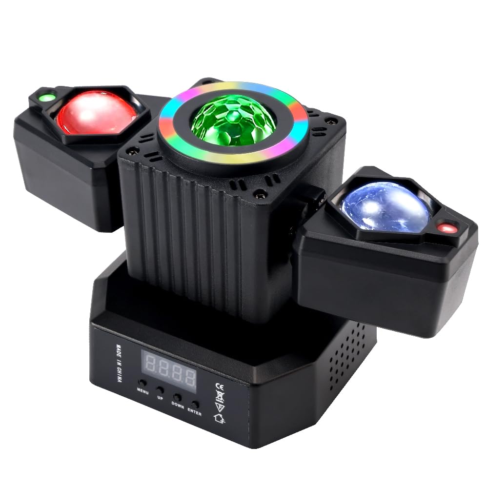 Amazon.co.jp: Frezon 180 ムービングヘッドライト RGBW LED 舞台照明