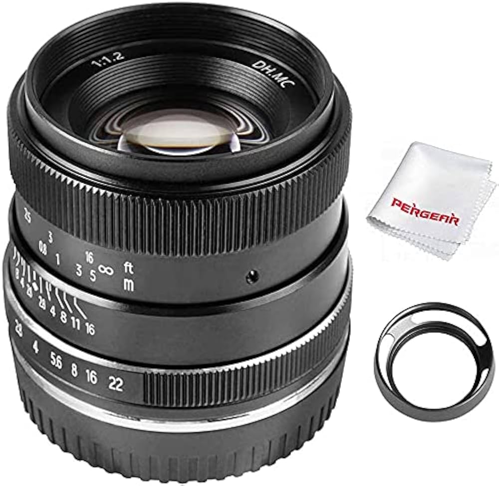 Amazon.co.jp: PERGEAR 35mm F1.2 Large Aperture Monofocal Lens