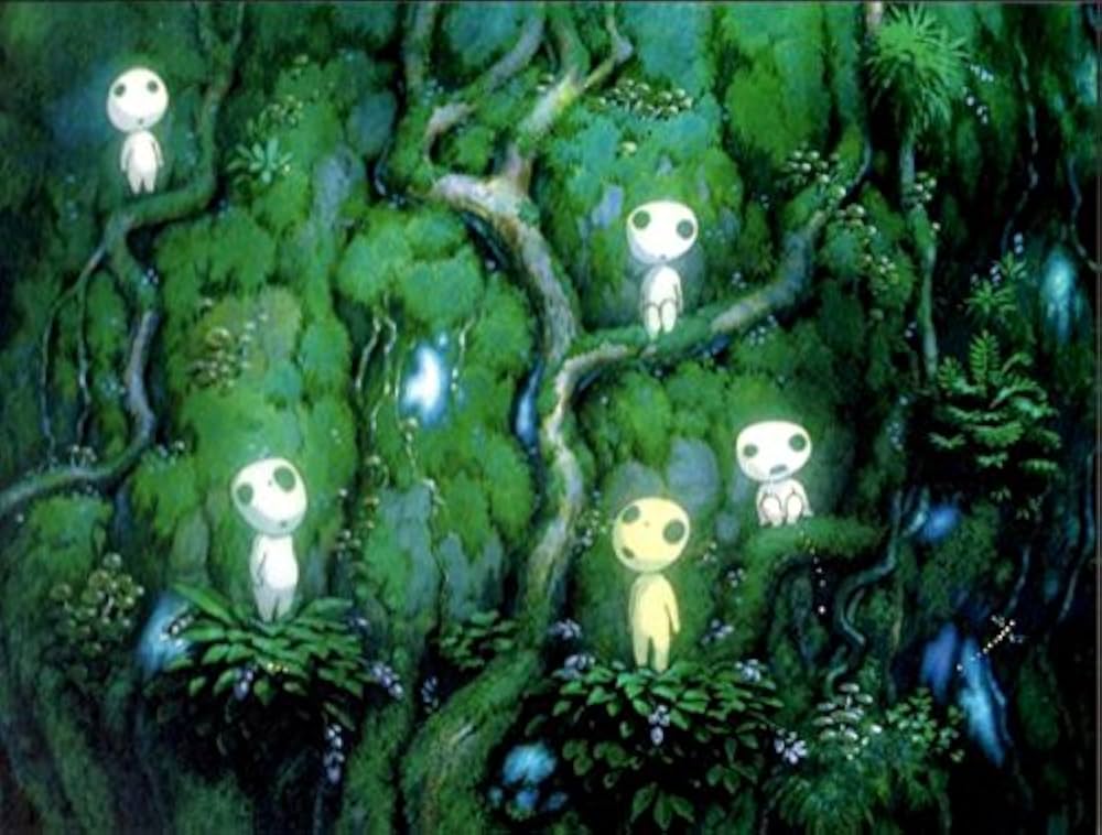 Amazon | ジブリ美術館限定 ポストカード もののけ姫 「コダマたち