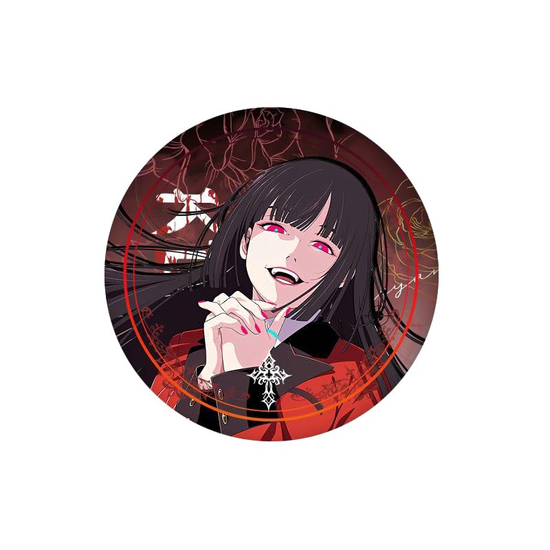 Amazon.co.jp: 賭ケグルイ 缶バッジ ブローチ バッジ 6点セット 蛇喰