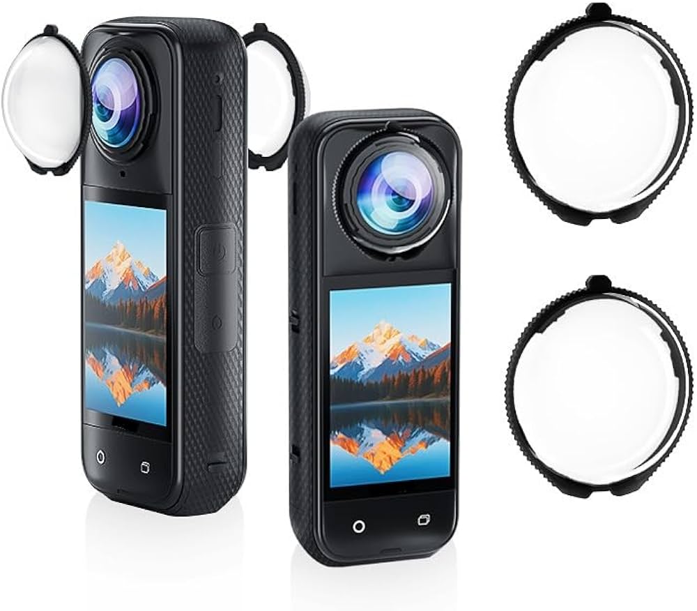 Insta360 X5 için Lens Koruması, Optik Cam Lens Koruyucu Koruyucu