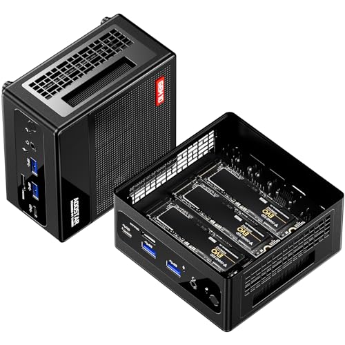 AOOSTAR GEM10 Three NVME Mini PC AMD Ryzen 7 7840HS 32GB LPDDR5