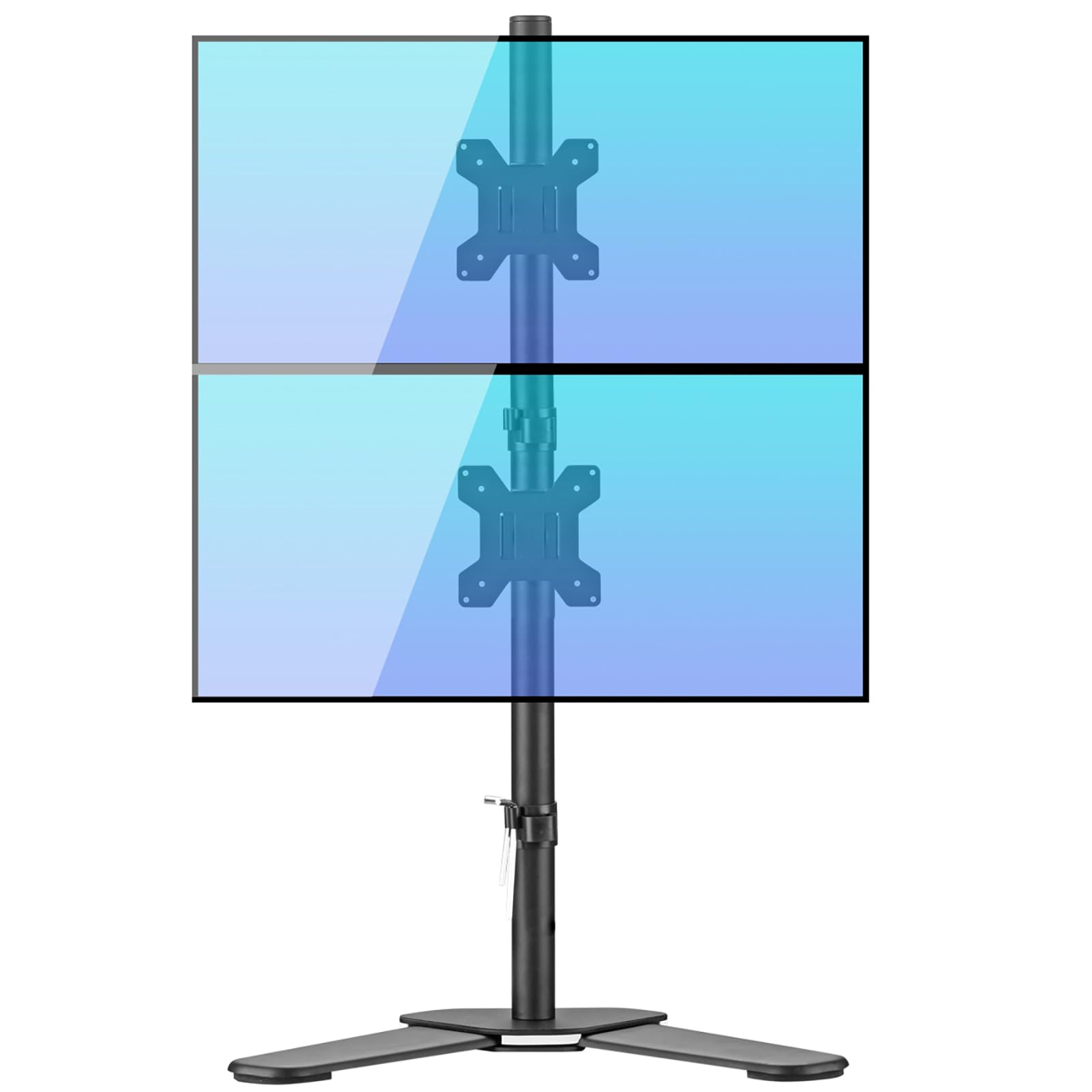 Amazon.co.jp: Bracwiser モニターアーム デュアルディスプレイ