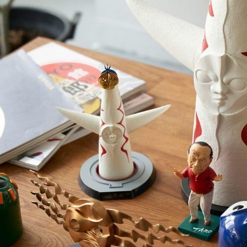 Amazon.co.jp: 海洋堂 1/350スケール ソフビ製太陽の塔 塗装済み 完成