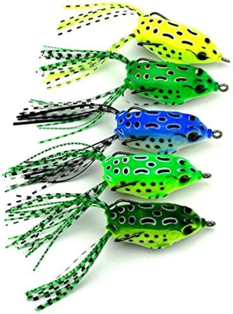 Amazon | Outfun フロッグ トップウォーター ブラックバス 雷魚 ナマズ