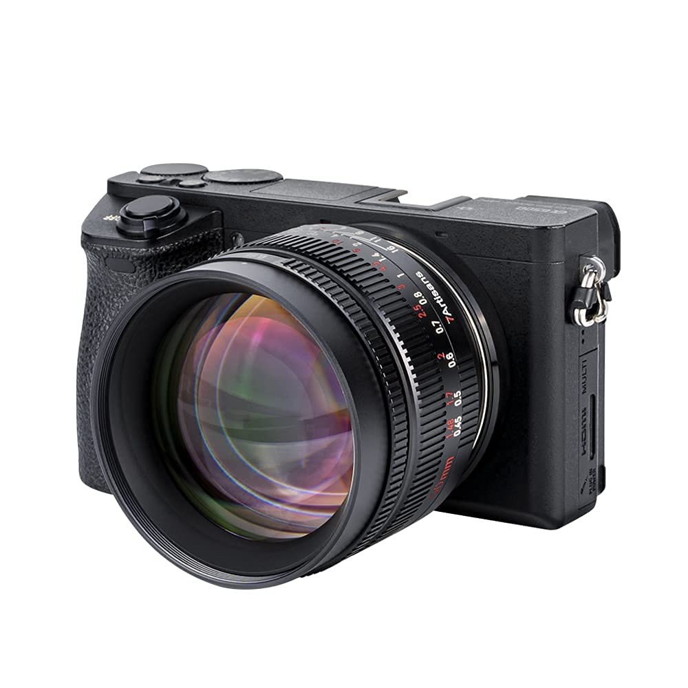 Amazon.co.jp: 7artisans 50mm F0.95 APS-C カメラレンズ 富士フイルム