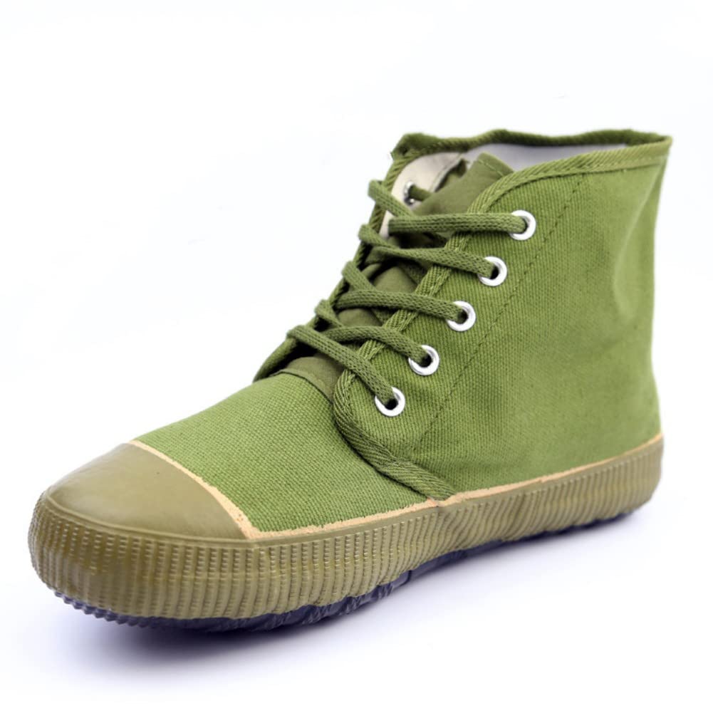 Amazon.co.jp: ミリタリーブーツ メンズ スニーカー 緑 解放軍 軍靴