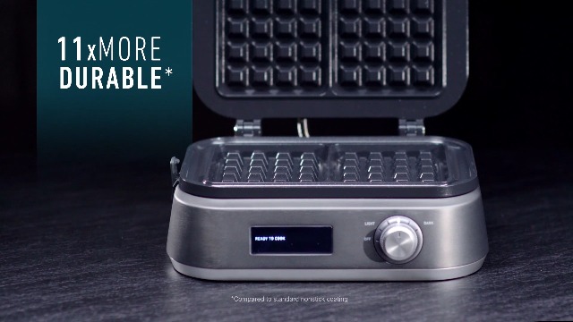 Watch Calphalon IntelliCrisp Waffle Maker on Amazon Live