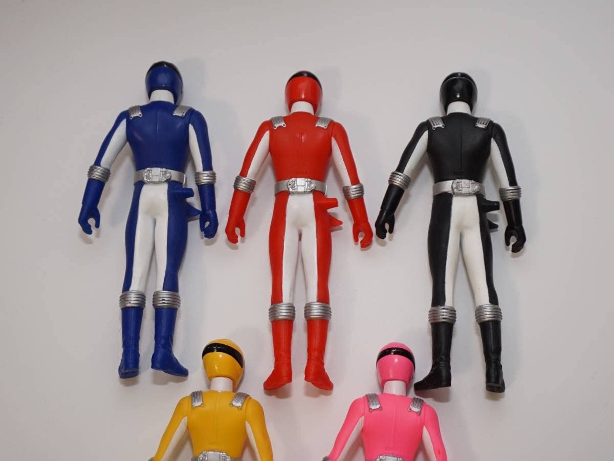 Amazon.co.jp: 轟轟戦隊ボウケンジャー ソフビフィギュア 5体セット