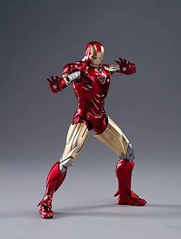 Amazon.co.jp: ZD TOYS マーベル アイアンマン2 マーク6 MK6 発光可