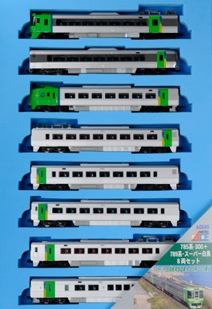 Amazon | マイクロエース Nゲージ 785系-300+789系・スーパー白鳥 8両