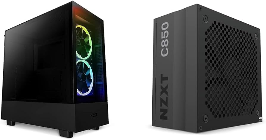 Amazon.com: NZXT H5 Elite ATX Mid-Tower Case and 850W Gold Fully