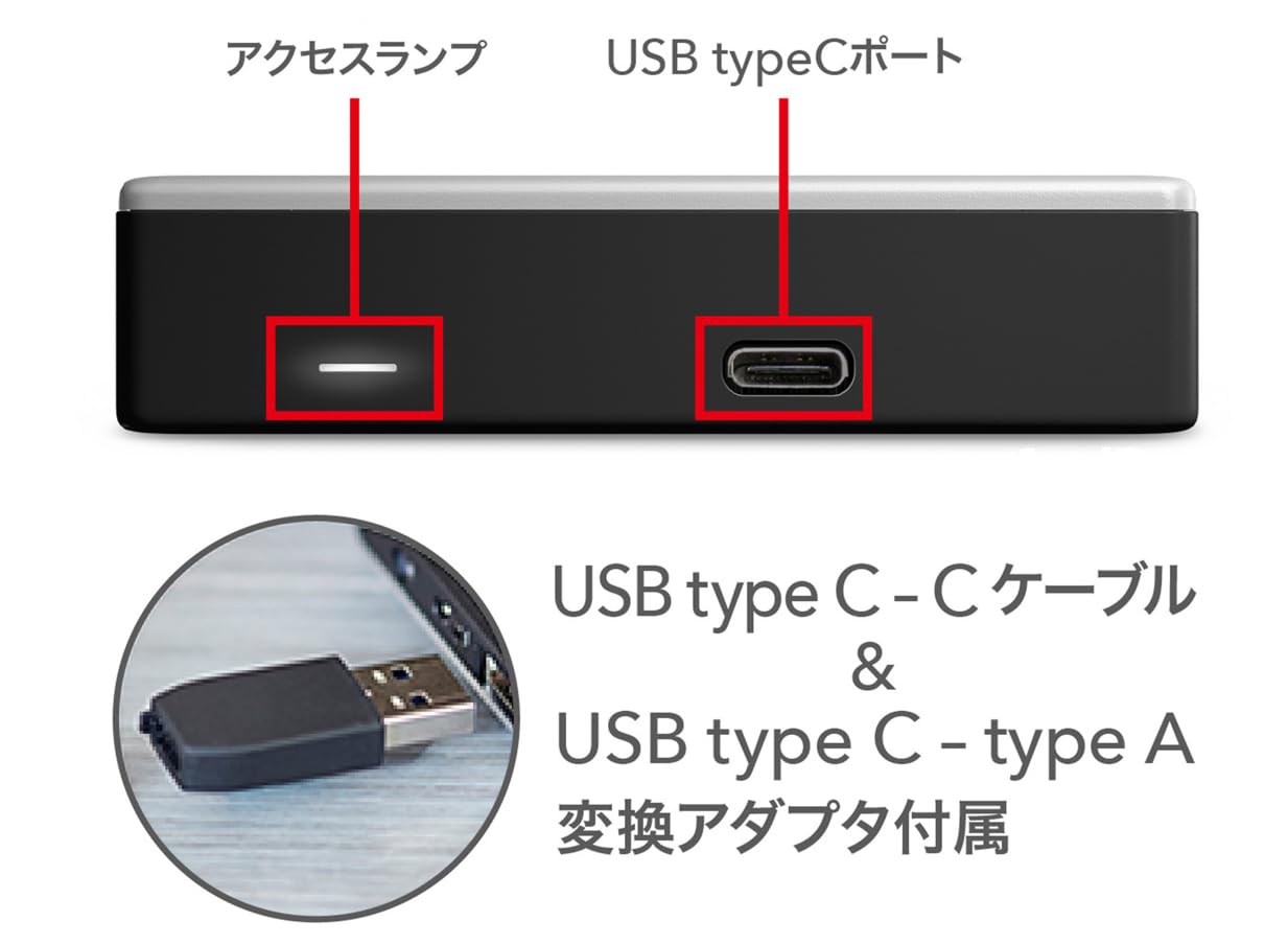 Amazon | ウエスタンデジタル(Western Digital) WD ポータブルHDD 4TB