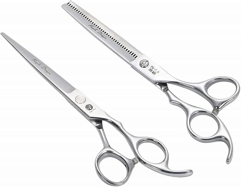 スパッと爽快に切れる理美容師サロン用シザーカットバサミ⭐️トリマー
