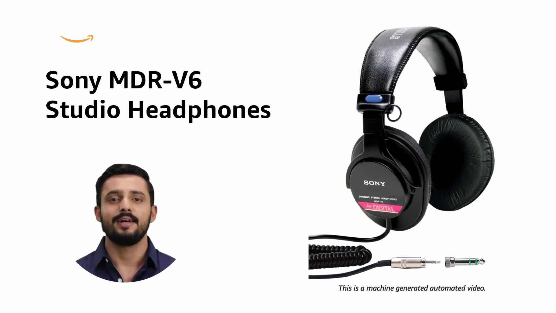 Mdr-V6 Lightweight Stereo Headphones - Sony : Amazon.in: Electronics