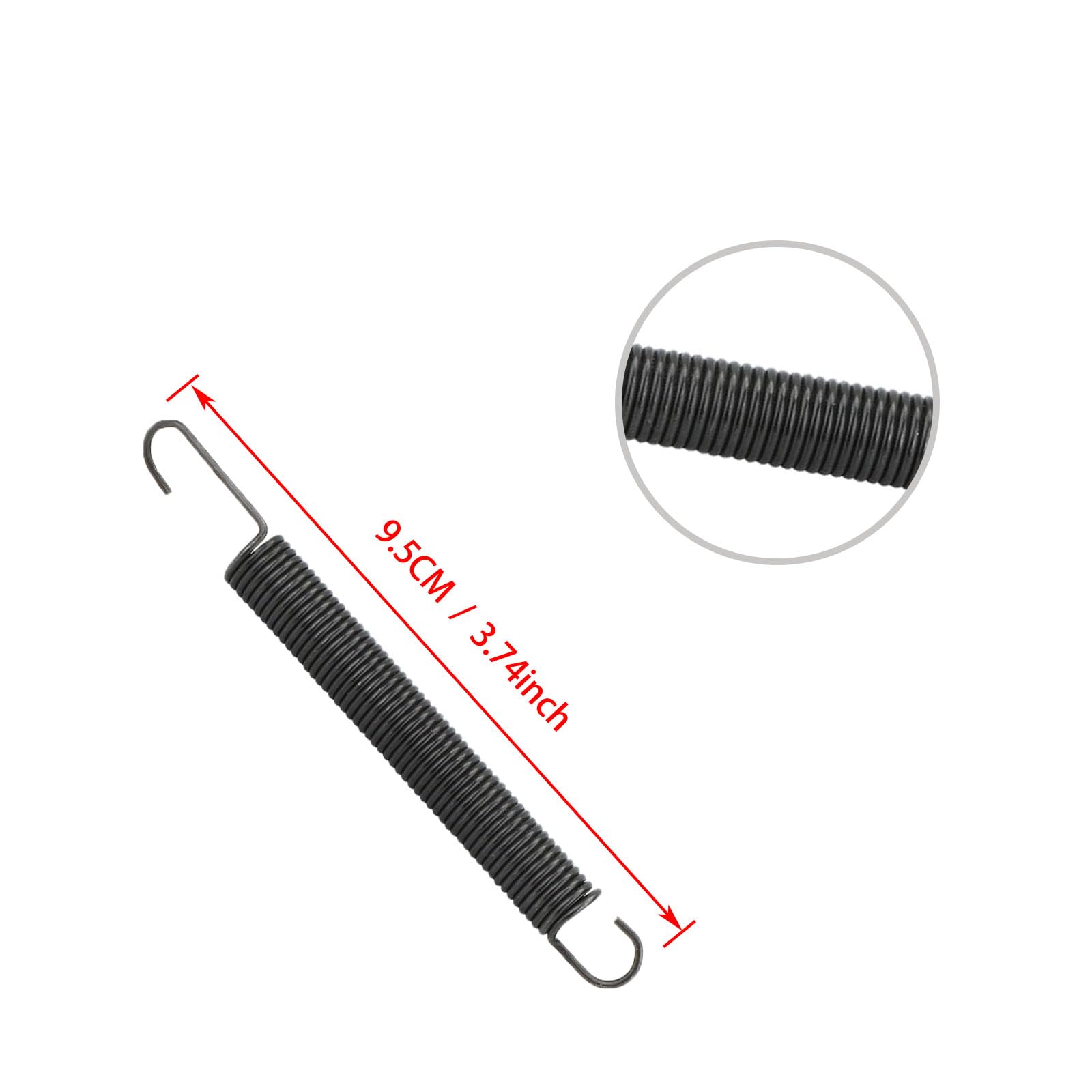 3 Pack Spring Extension for Yard Machines MTD 932-0611 Replaces